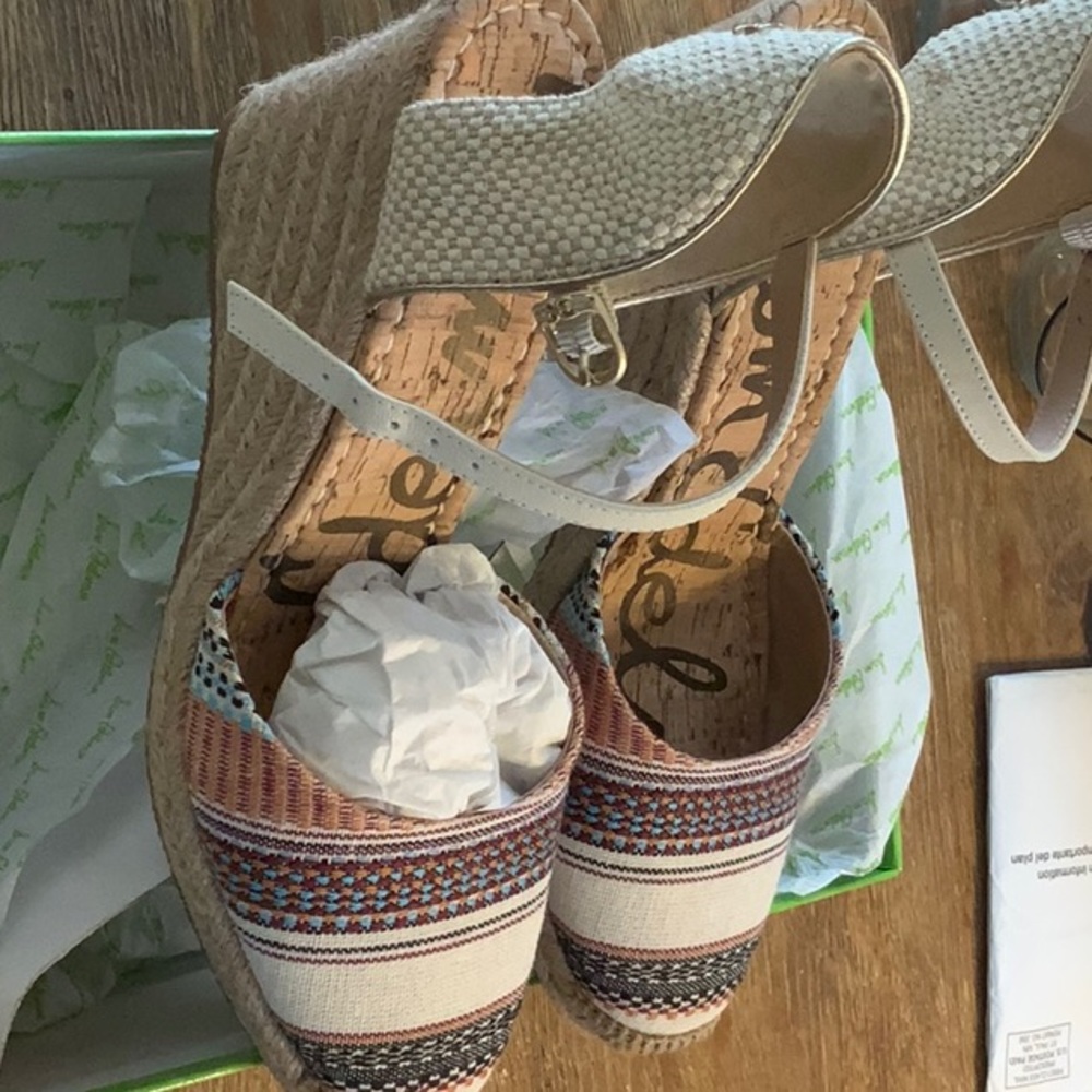 COPY - Never worn Sam Edelman Espadrilles. Still in box.